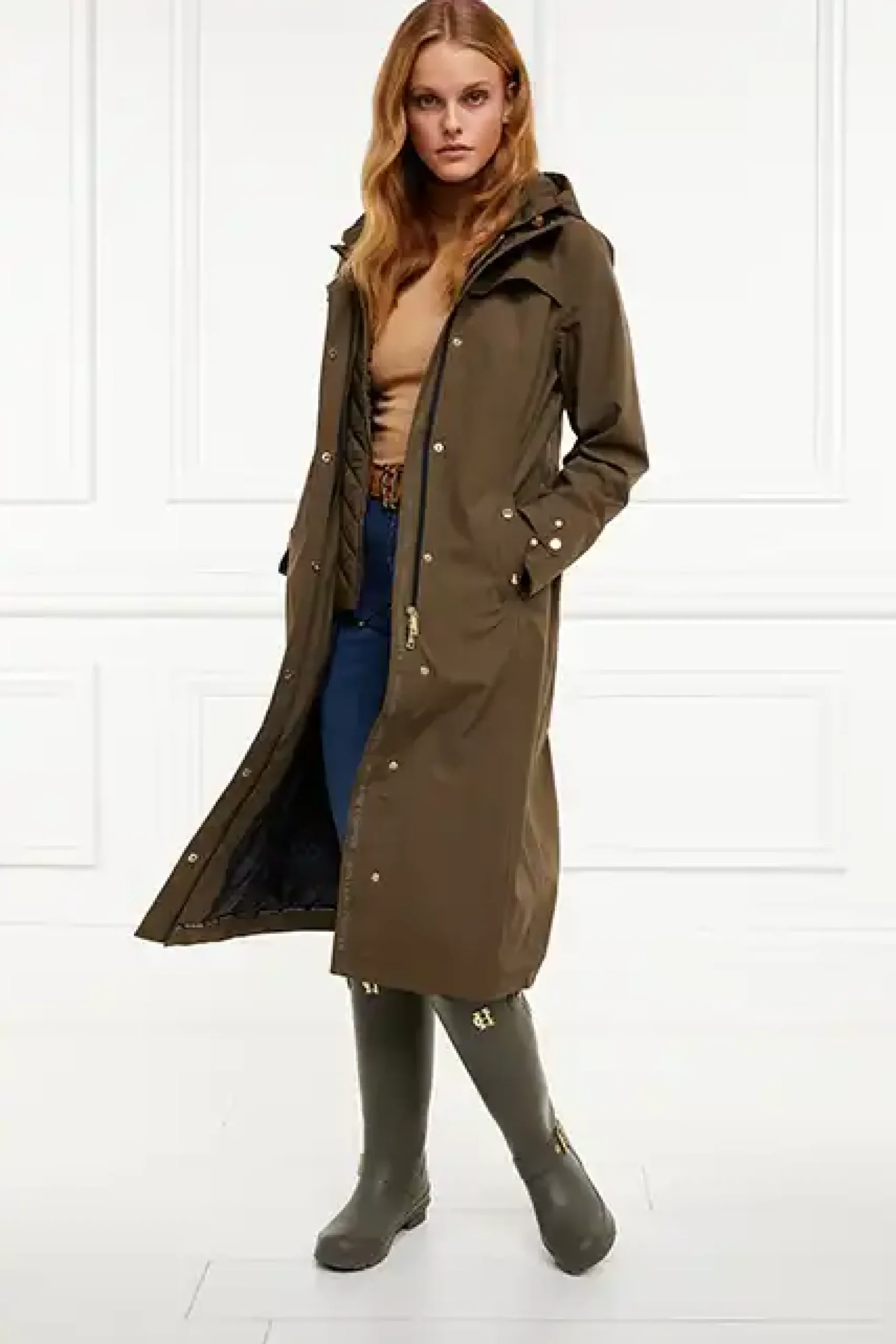 Holland Cooper Folgate Rain Coat Outlet