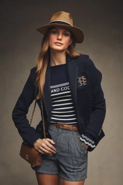 Holland Cooper Francesca Hat Camel Black Hot