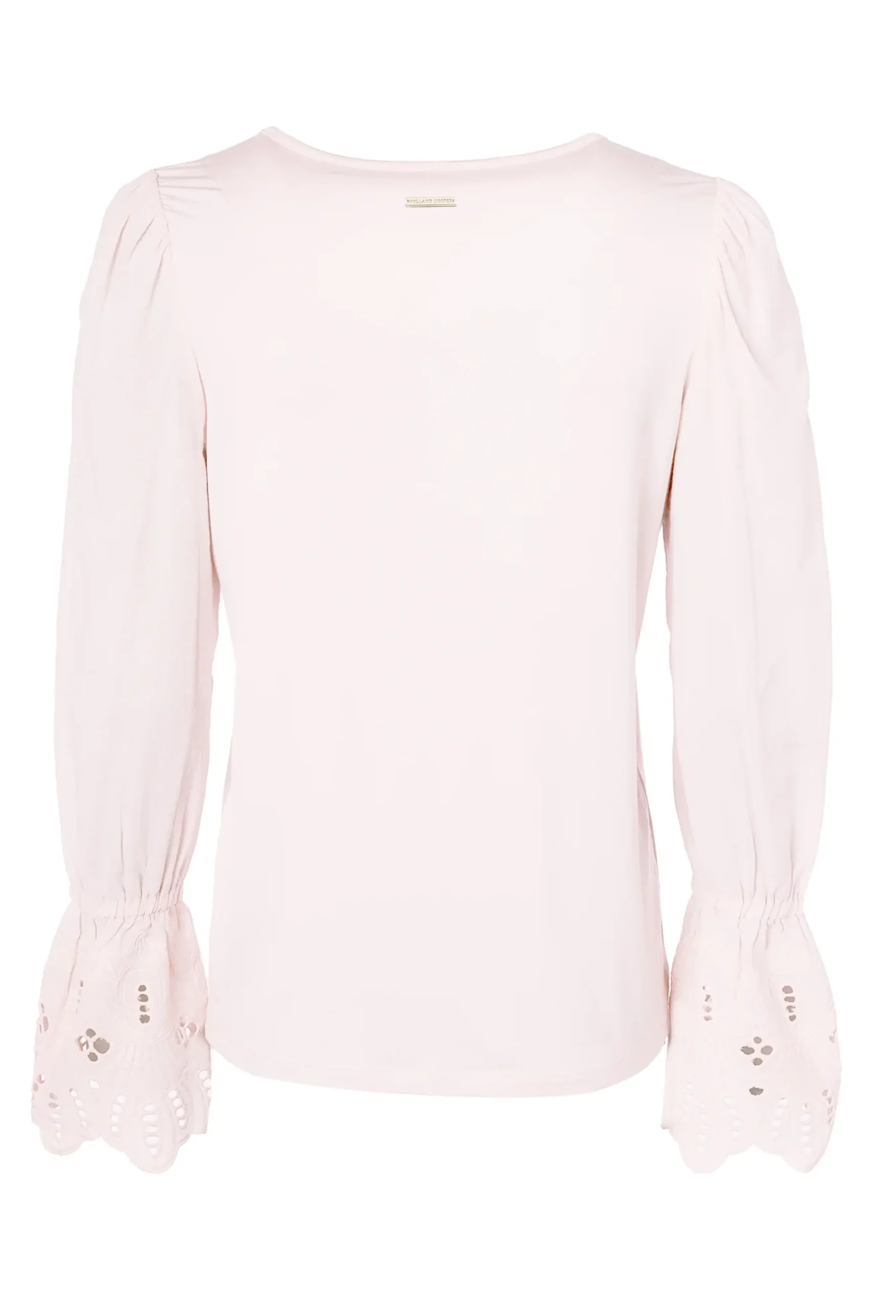 Holland Cooper Francesca Jersey Blouse Palest Pink Online