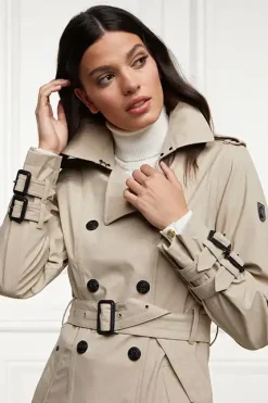 Holland Cooper Full Length Kendal Waterproof Trench Coat Outlet