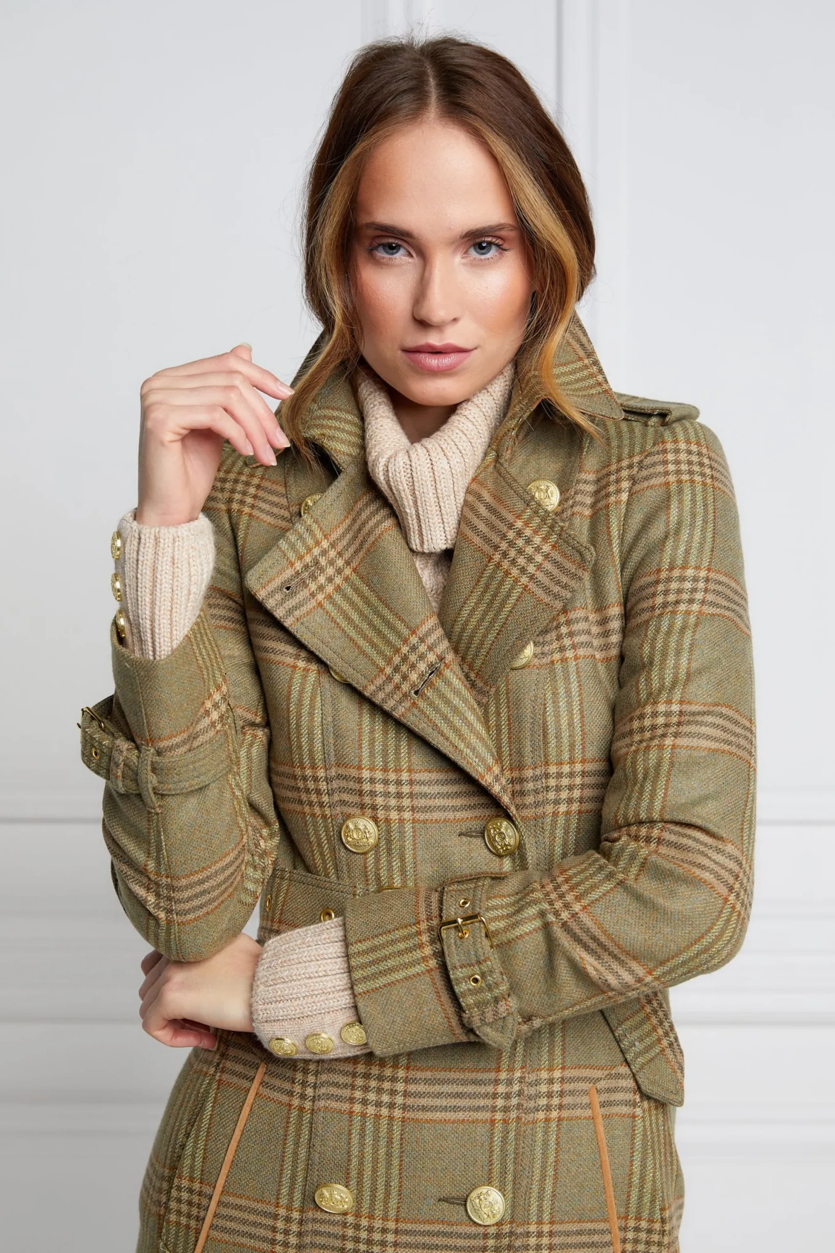 Holland Cooper Full Length Marlborough Trench Coat Leveret