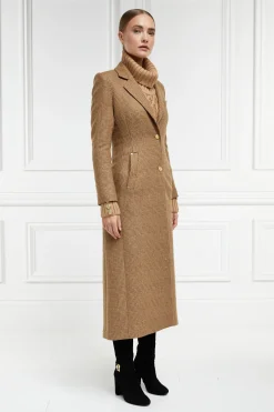 Holland Cooper Full Length Regency Coat Tawny Clearance