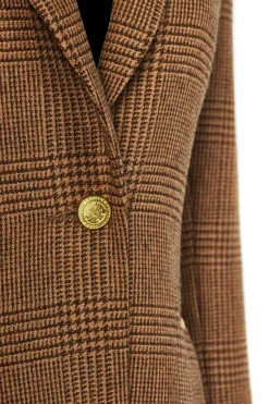 Holland Cooper Full Length Regency Coat Tawny Clearance