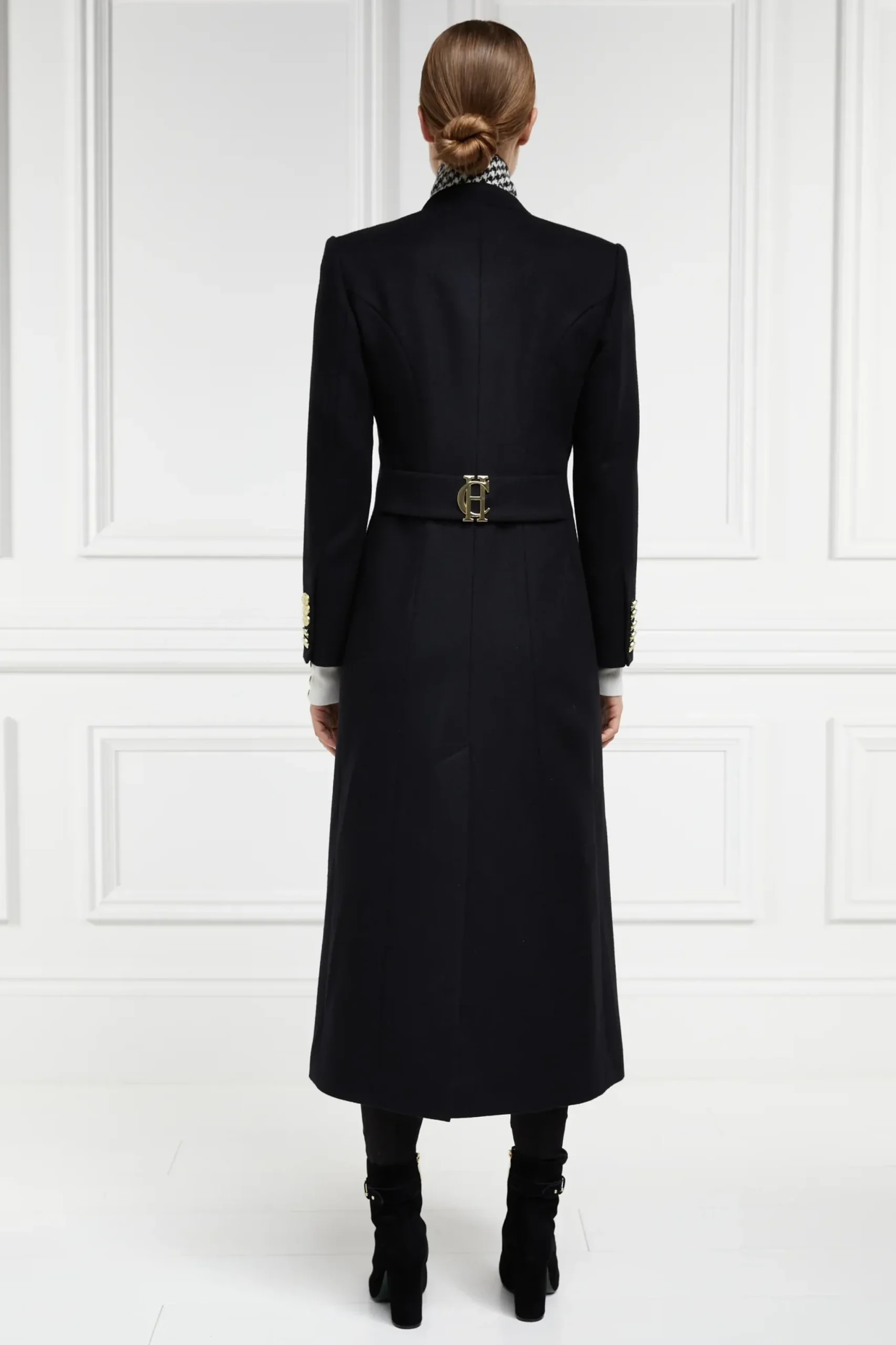 Holland Cooper Full Length Regency Coat Soft Black Online