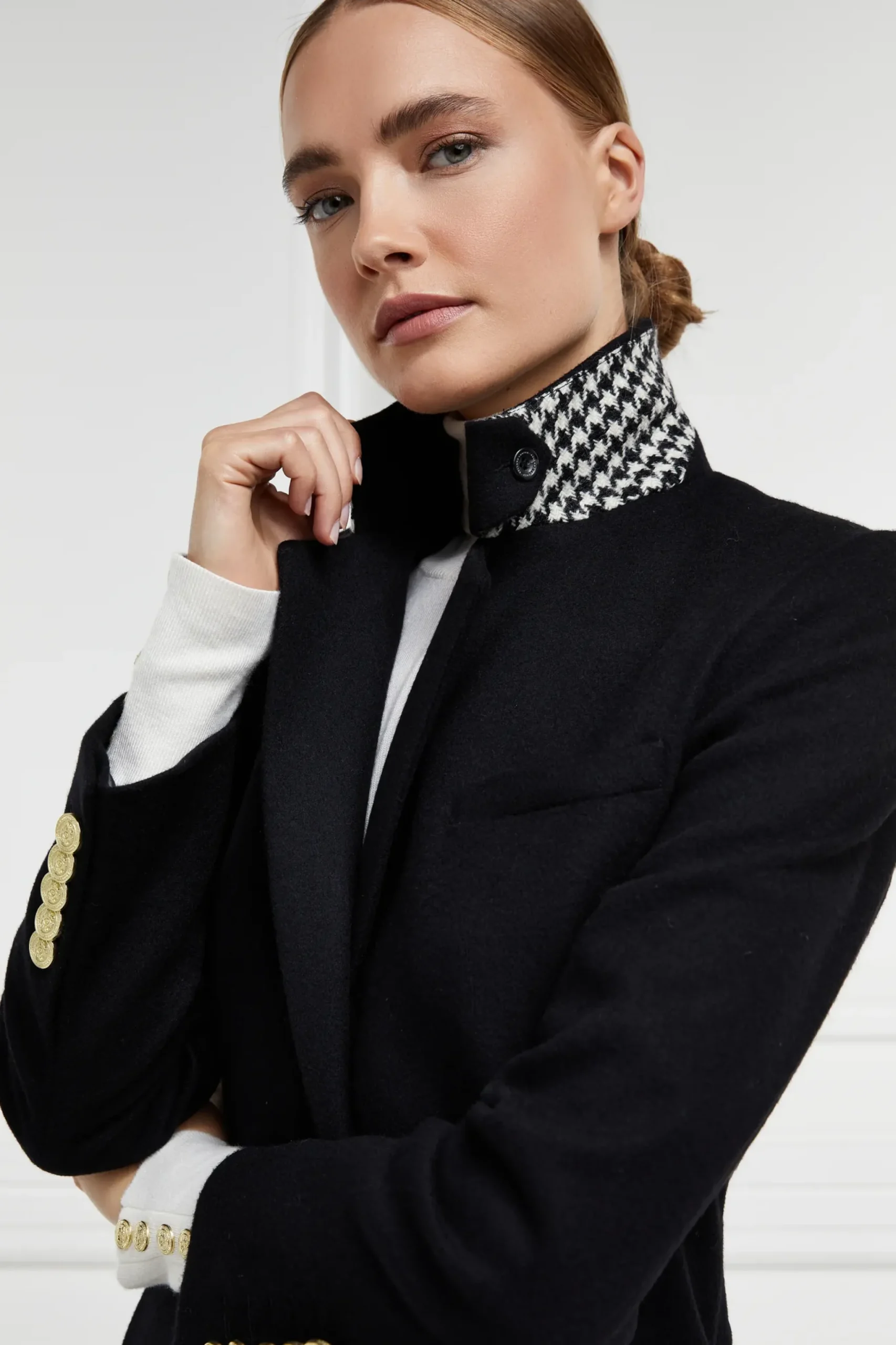 Holland Cooper Full Length Regency Coat Soft Black Online