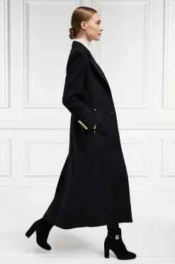 Holland Cooper Full Length Regency Coat Soft Black Online