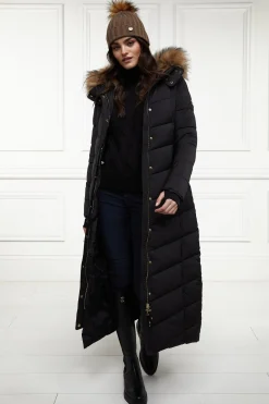 Holland Cooper Glacier Full Length Puffer Black