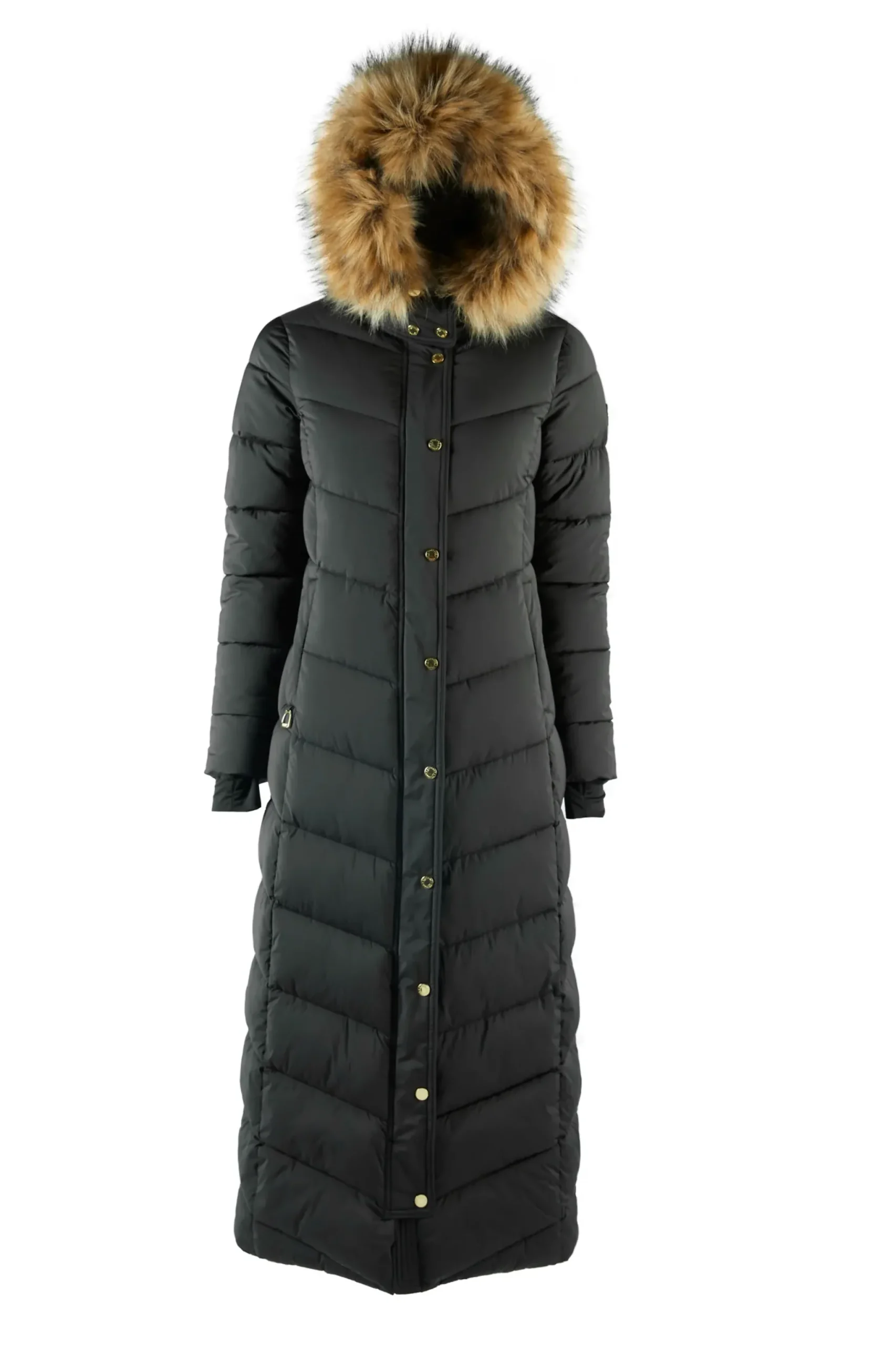 Holland Cooper Glacier Full Length Puffer Black