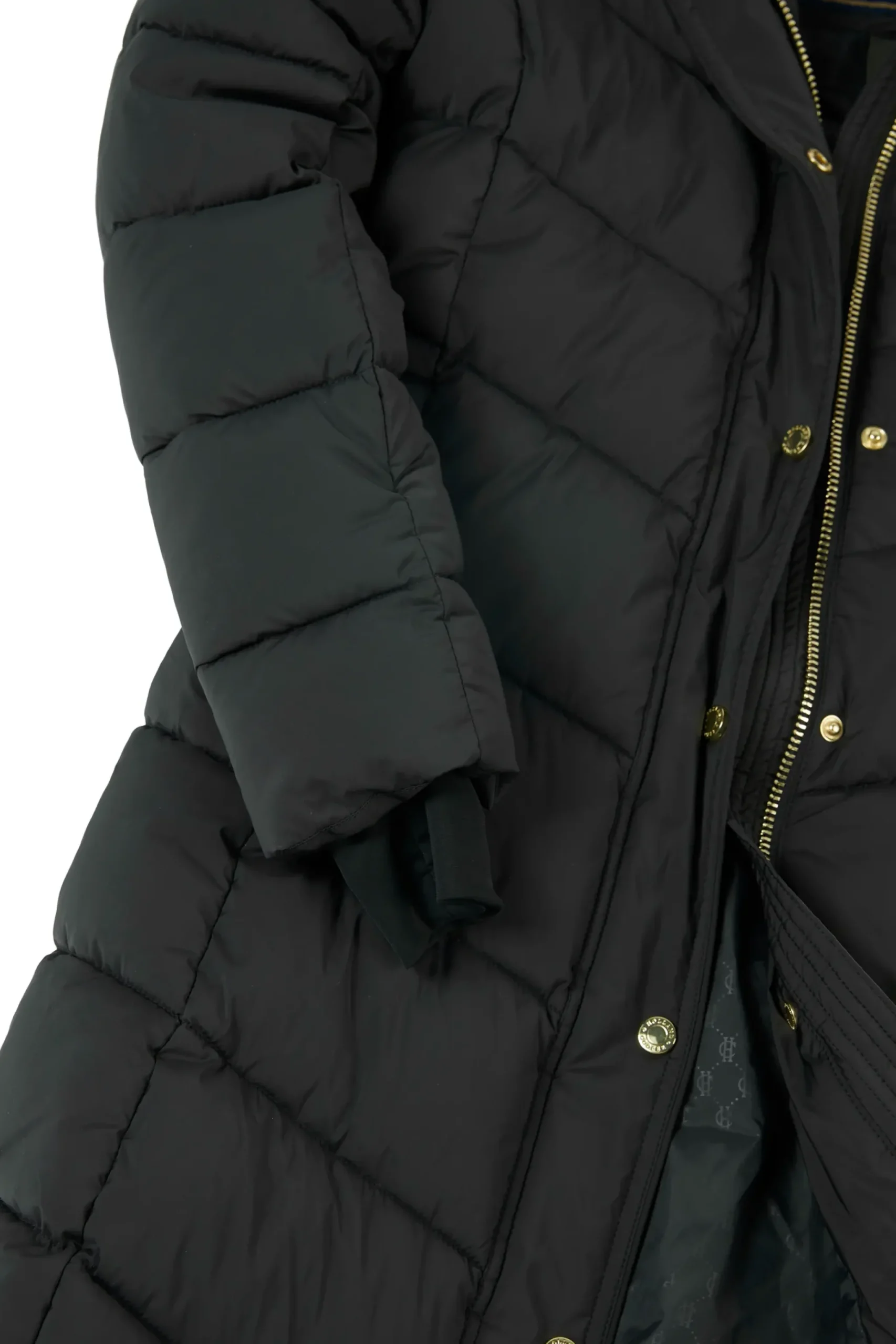 Holland Cooper Glacier Full Length Puffer Black