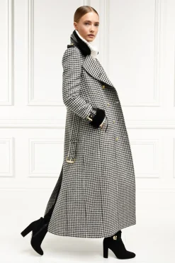 Holland Cooper Gold Label Trench Houndstooth Clearance