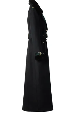 Holland Cooper Gold Label Trench Soft Navy Blackwatch Online