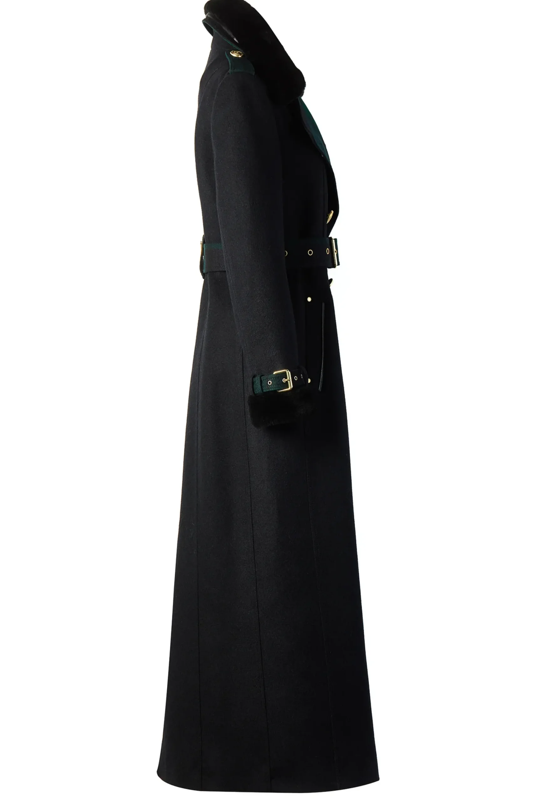 Holland Cooper Gold Label Trench Soft Navy Blackwatch Online