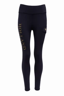 Holland Cooper Halcot Thermal Legging Ink Navy