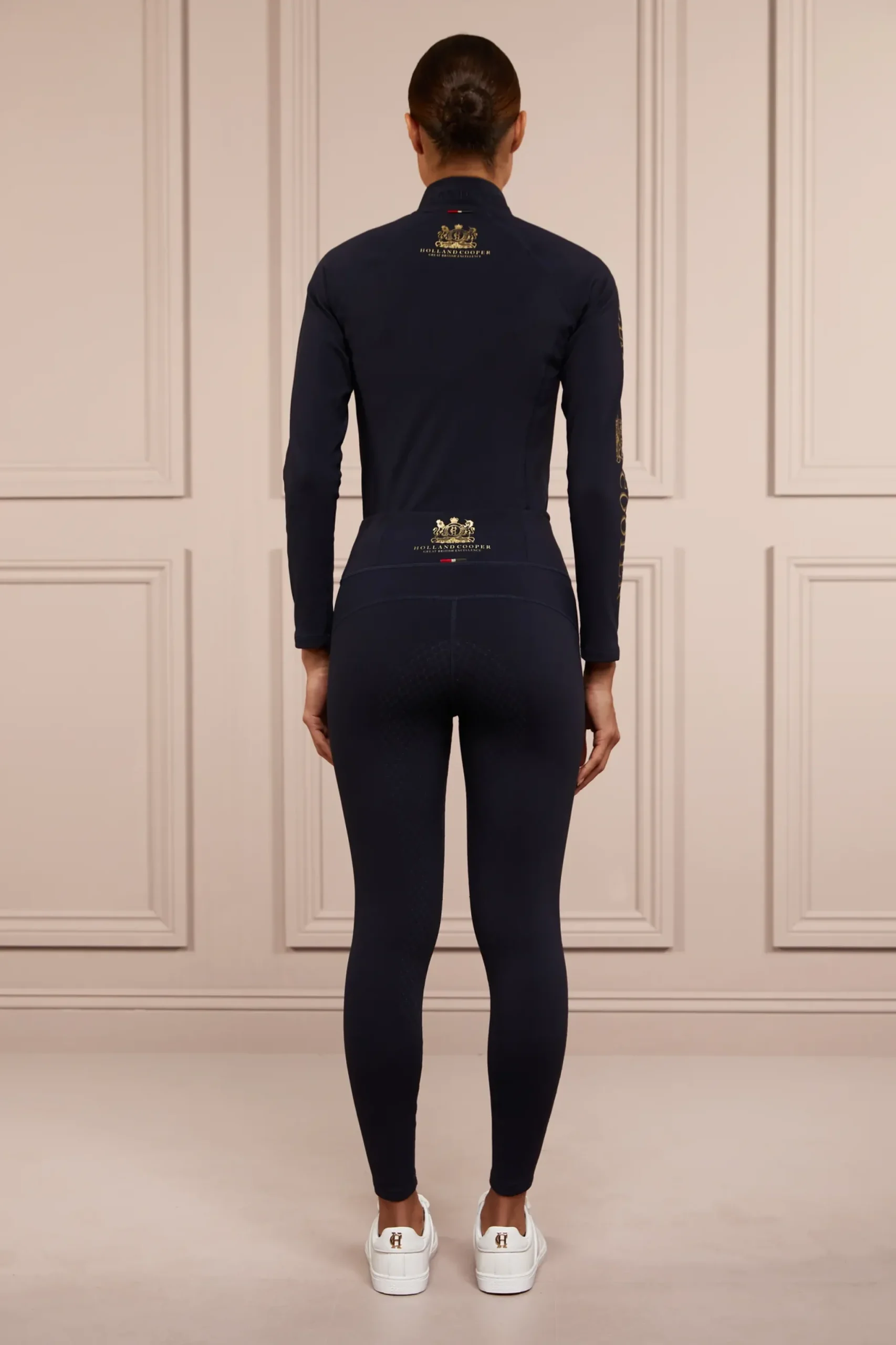 Holland Cooper Halcot Thermal Legging Ink Navy