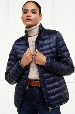 Holland Cooper Hawling Packable Jacket Ink Navy Discount