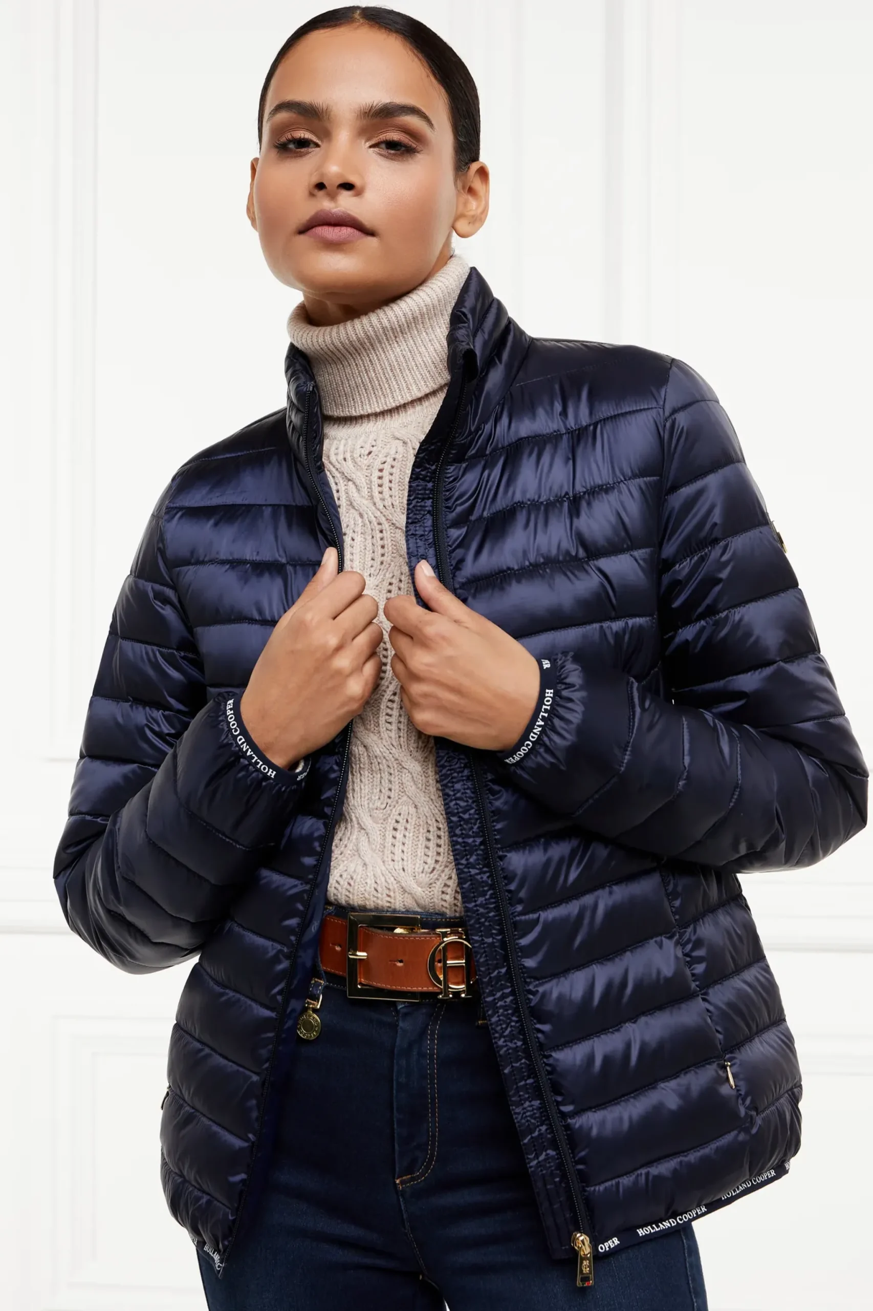 Holland Cooper Hawling Packable Jacket Ink Navy Discount