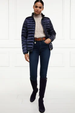 Holland Cooper Hawling Packable Jacket Ink Navy Discount