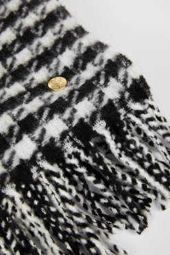 Holland Cooper HC Chelsea Scarf Houndstooth