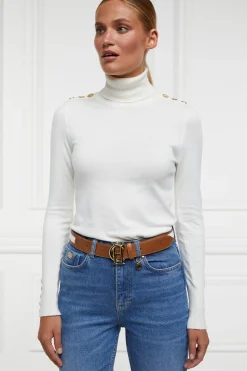 Holland Cooper HC Classic Belt Tan Canvas Online