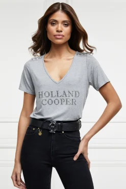 Holland Cooper HC Classic Belt Black Silver Online
