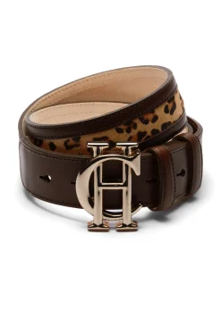 Holland Cooper HC Classic Belt Tan Leopard Online