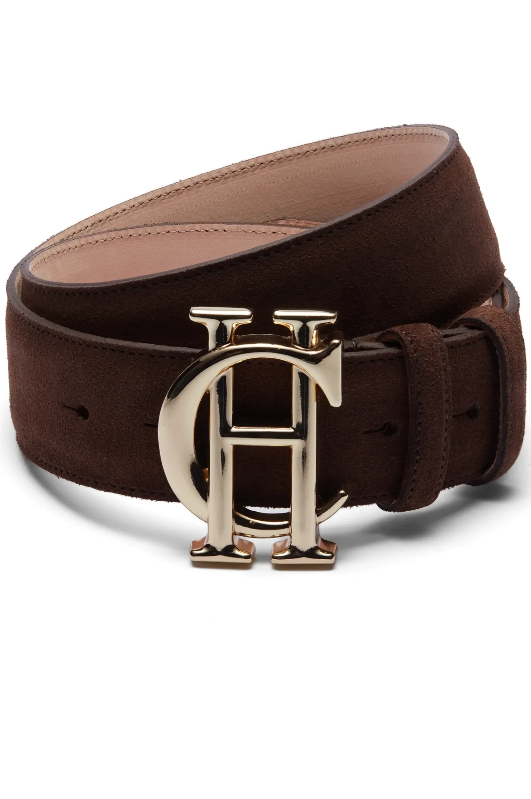Holland Cooper HC Classic Belt Suede Chocolate Sale