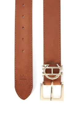 Holland Cooper HC Classic Logo Belt Tan Discount