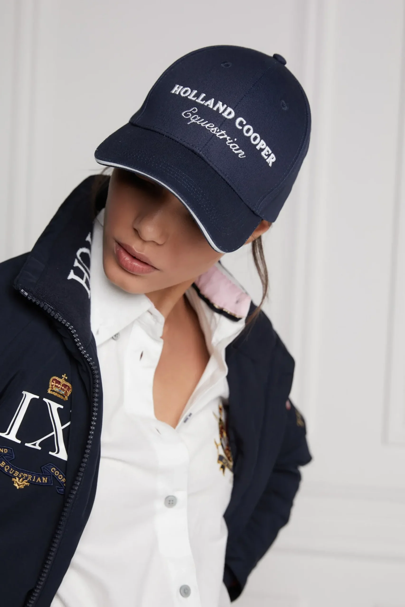 Holland Cooper HC Equestrian Cap Ink Navy