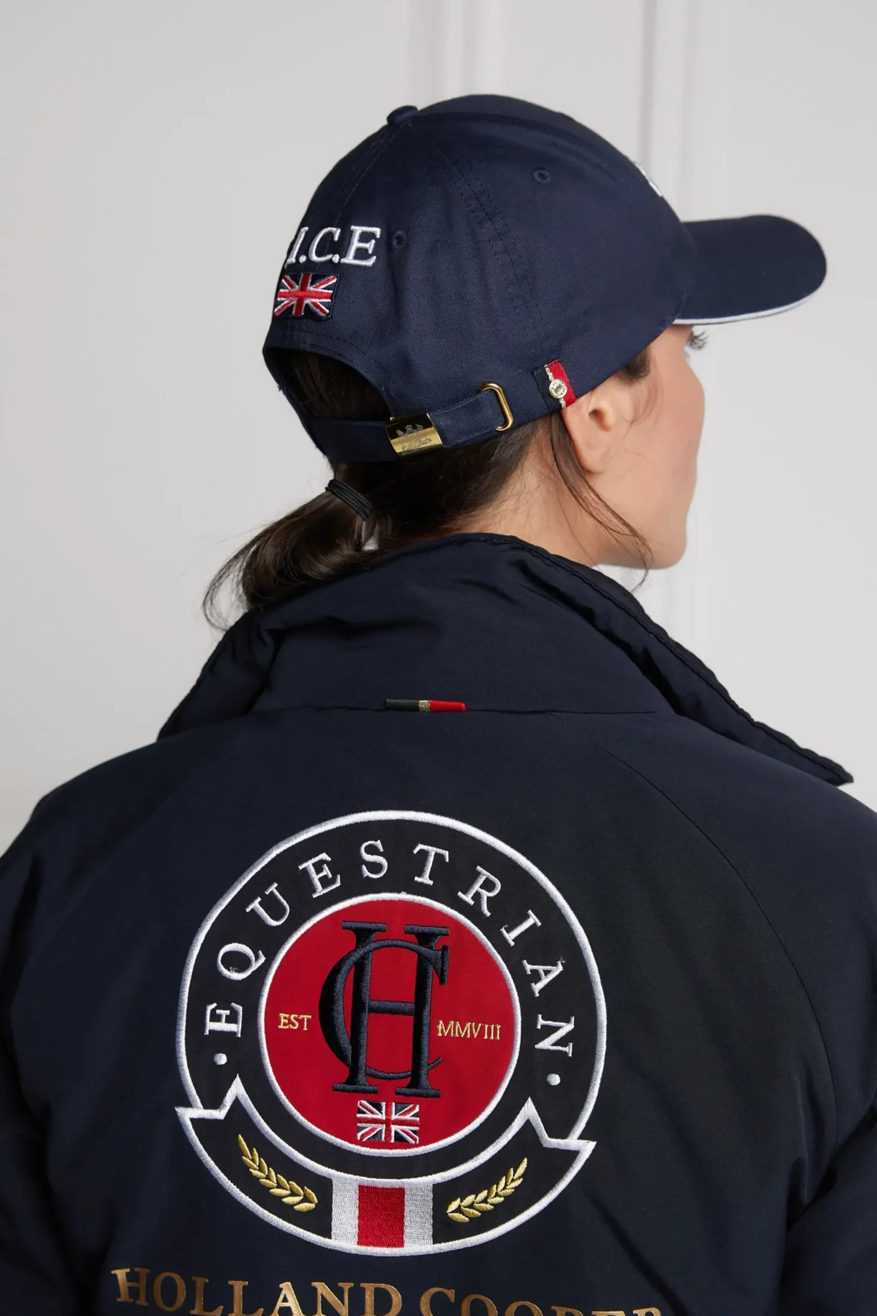 Holland Cooper HC Equestrian Cap Ink Navy