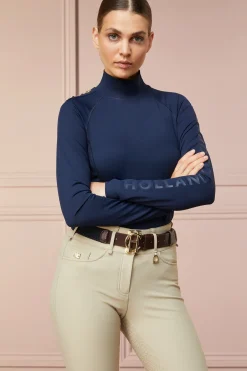 Holland Cooper HC Heritage Belt Ink Navy Clearance