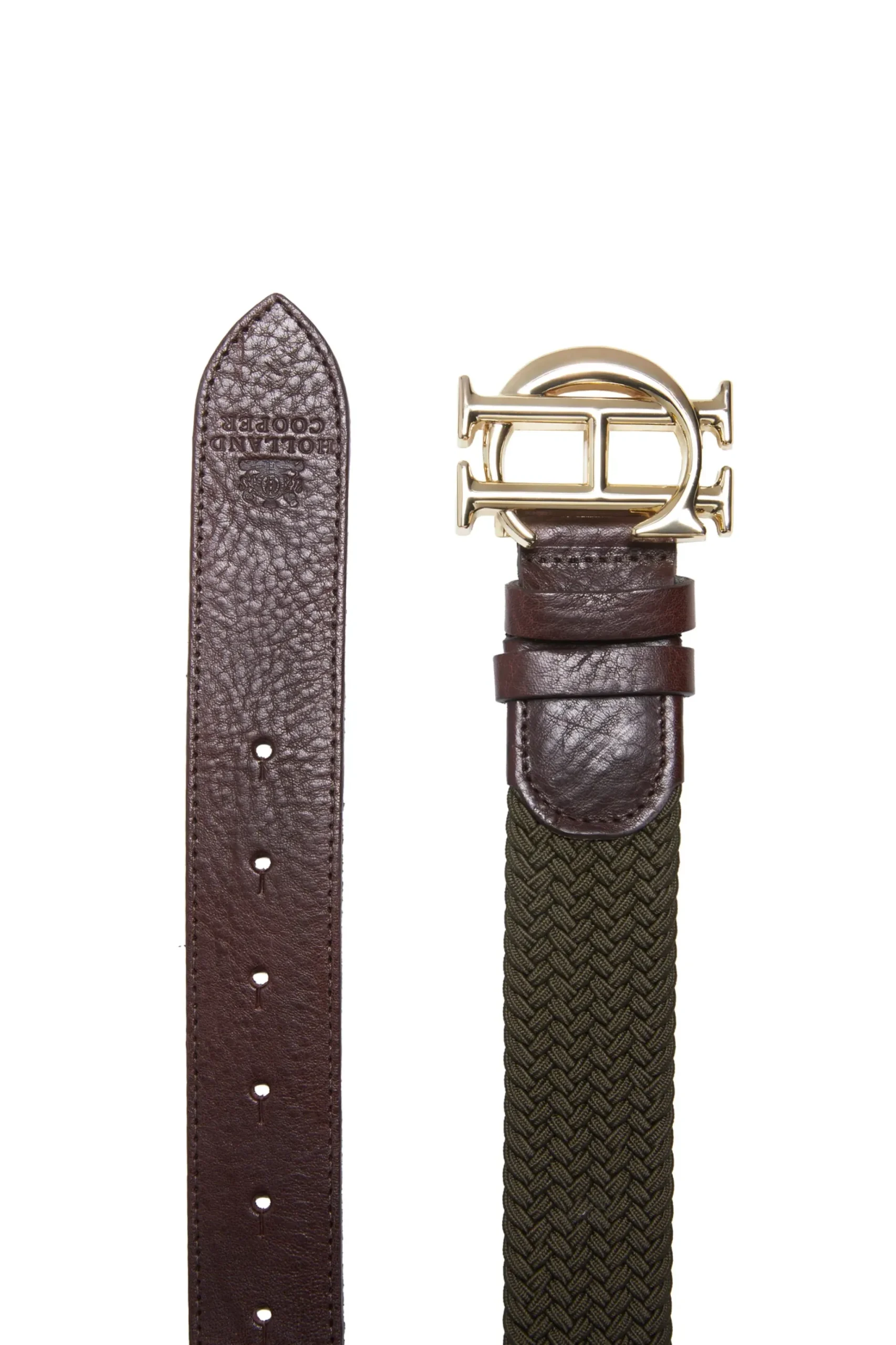 Holland Cooper HC Heritage Belt Forest Green New