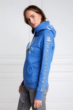 Holland Cooper HC Heritage Hoodie Cobalt Outlet