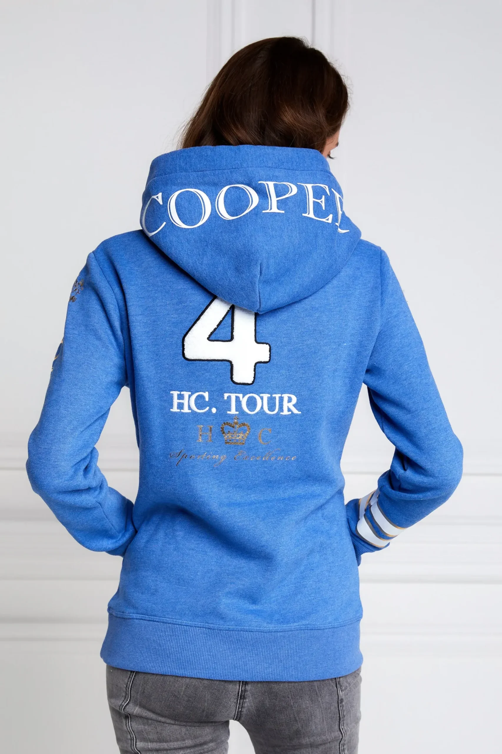 Holland Cooper HC Heritage Hoodie Cobalt Outlet