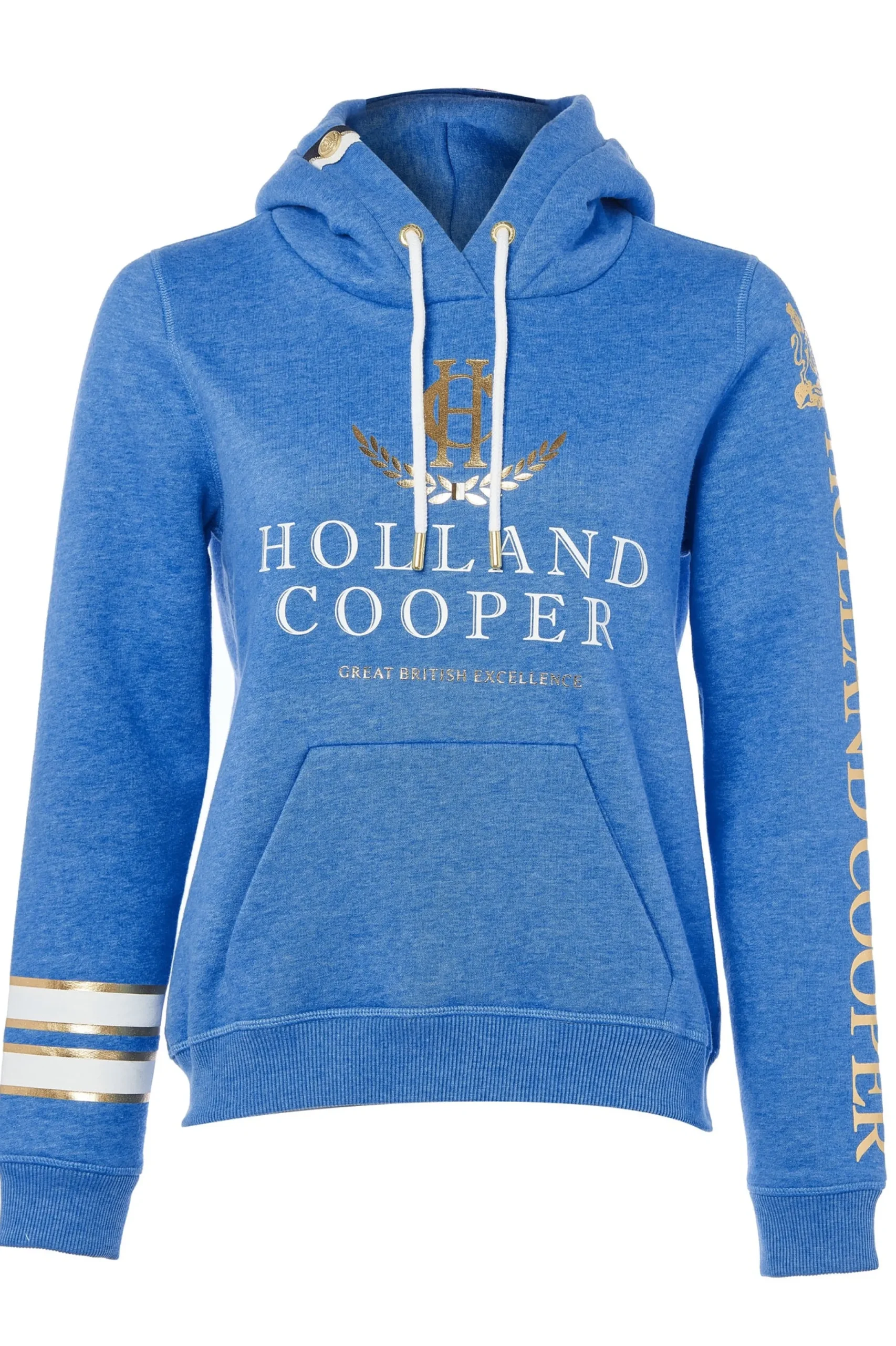 Holland Cooper HC Heritage Hoodie Cobalt Outlet
