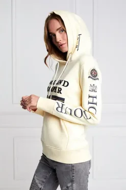 Holland Cooper HC Heritage Hoodie Lemon Best