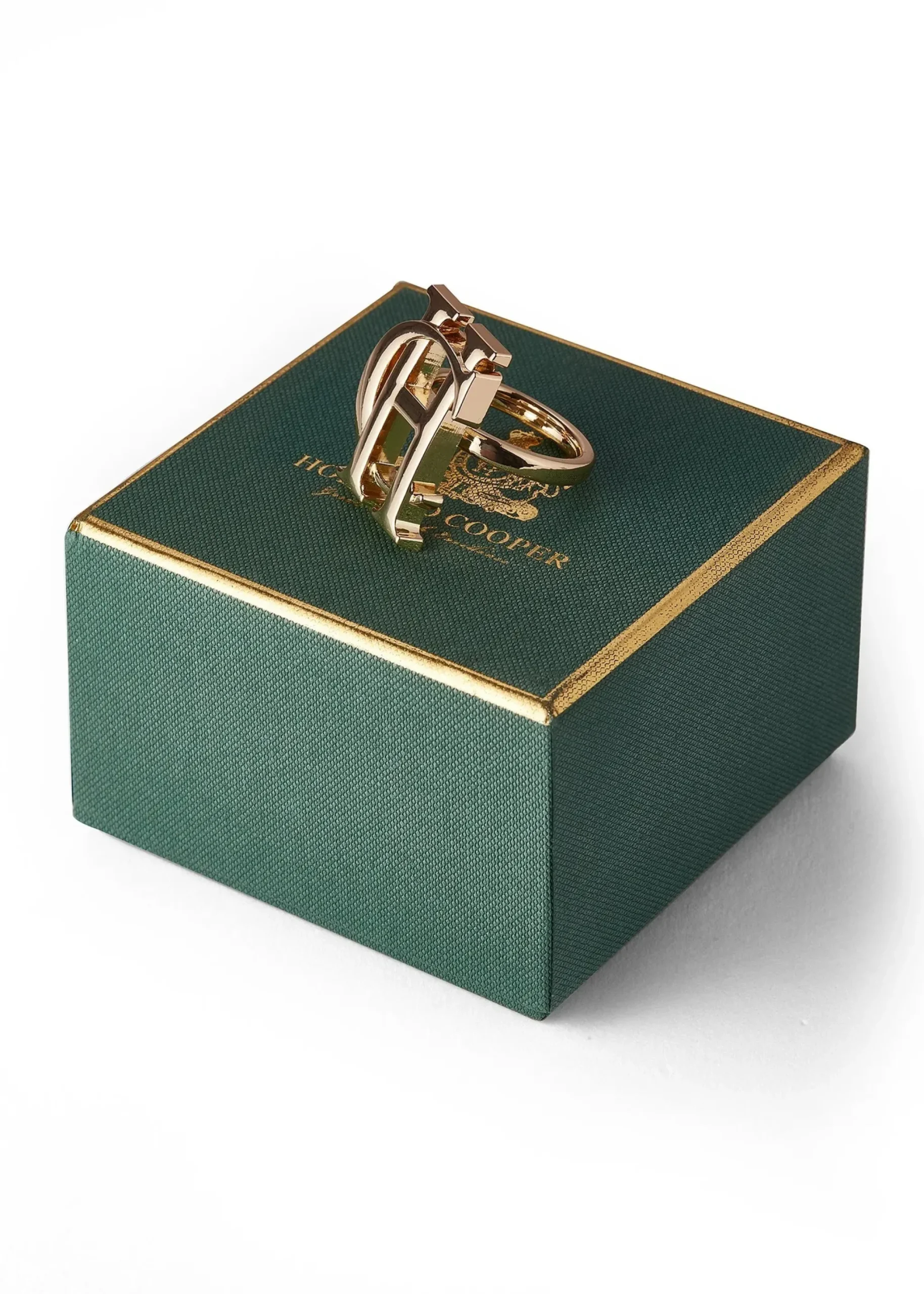 Holland Cooper HC Scarf Ring Gold Outlet
