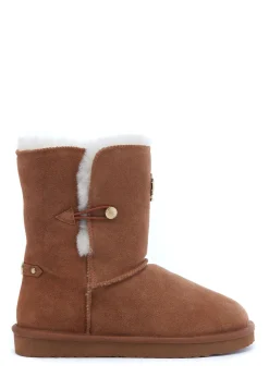 Holland Cooper HC Shearling Boot Tan Outlet