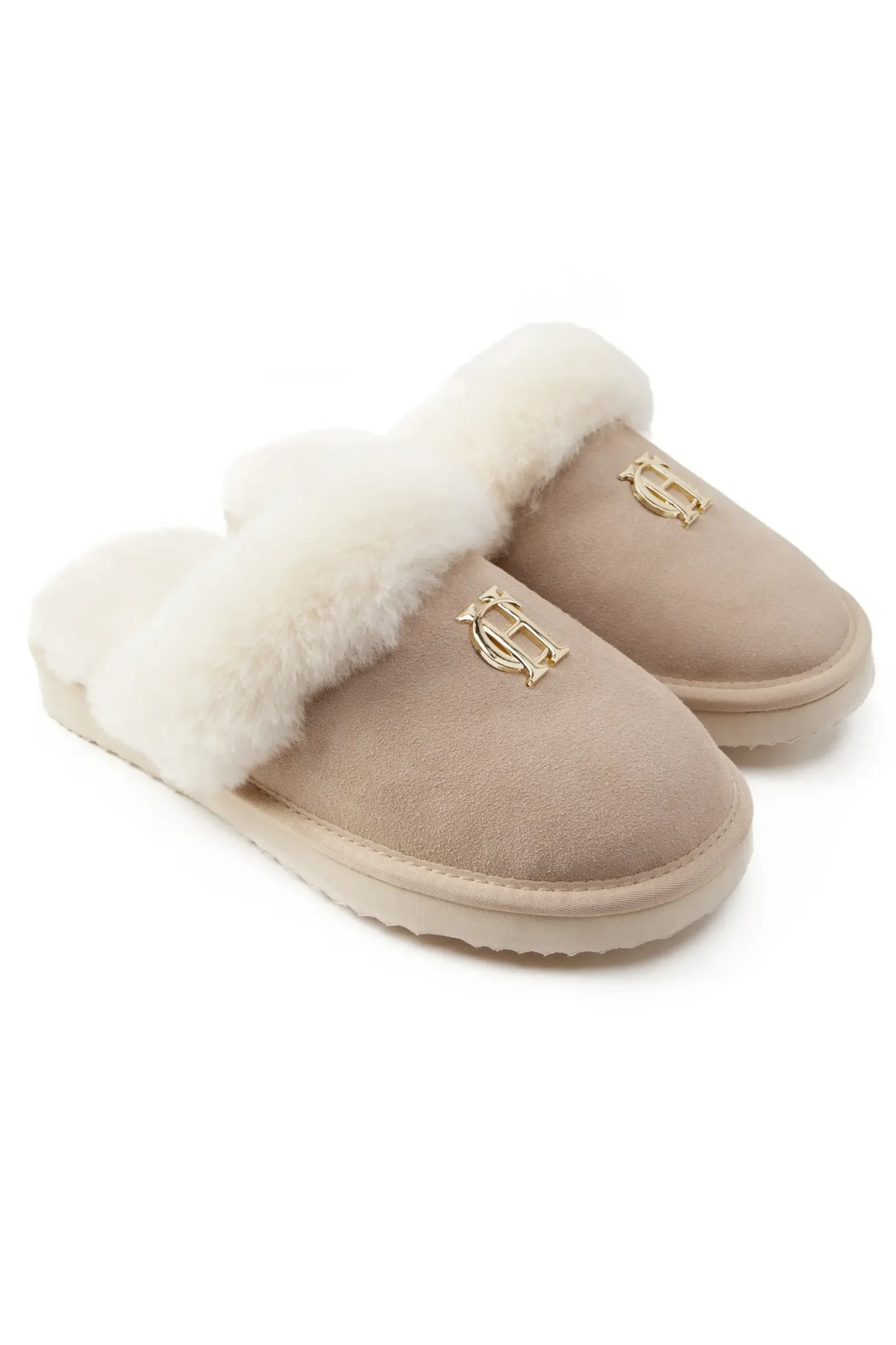 Holland Cooper HC Shearling Slipper Oyster Outlet