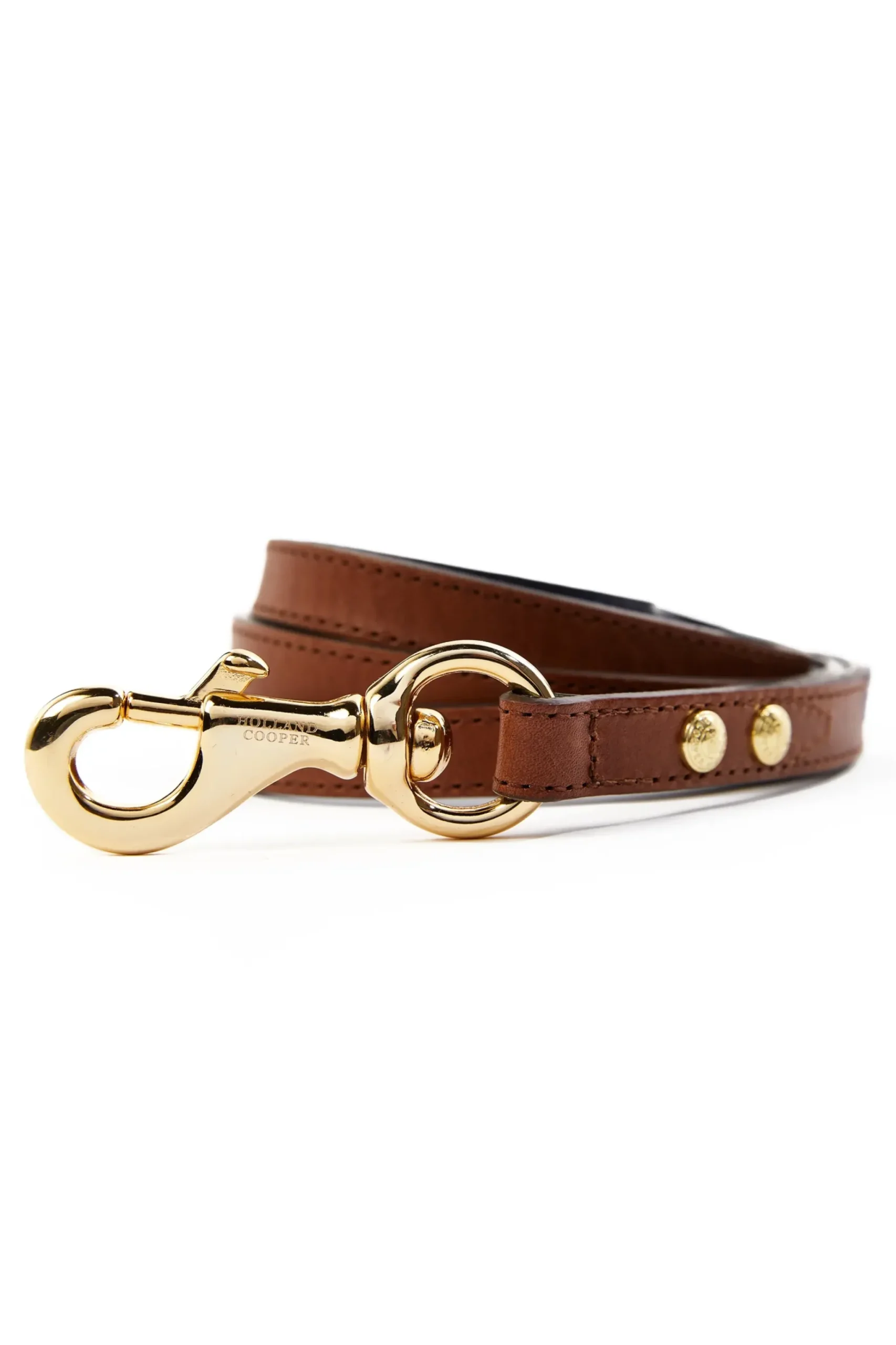 Holland Cooper HC Slim Dog Lead Chestnut Outlet