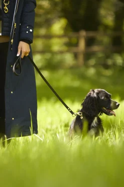 Holland Cooper HC Slim Dog Lead Black Hot