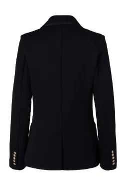Holland Cooper Henley Blazer Black Black New