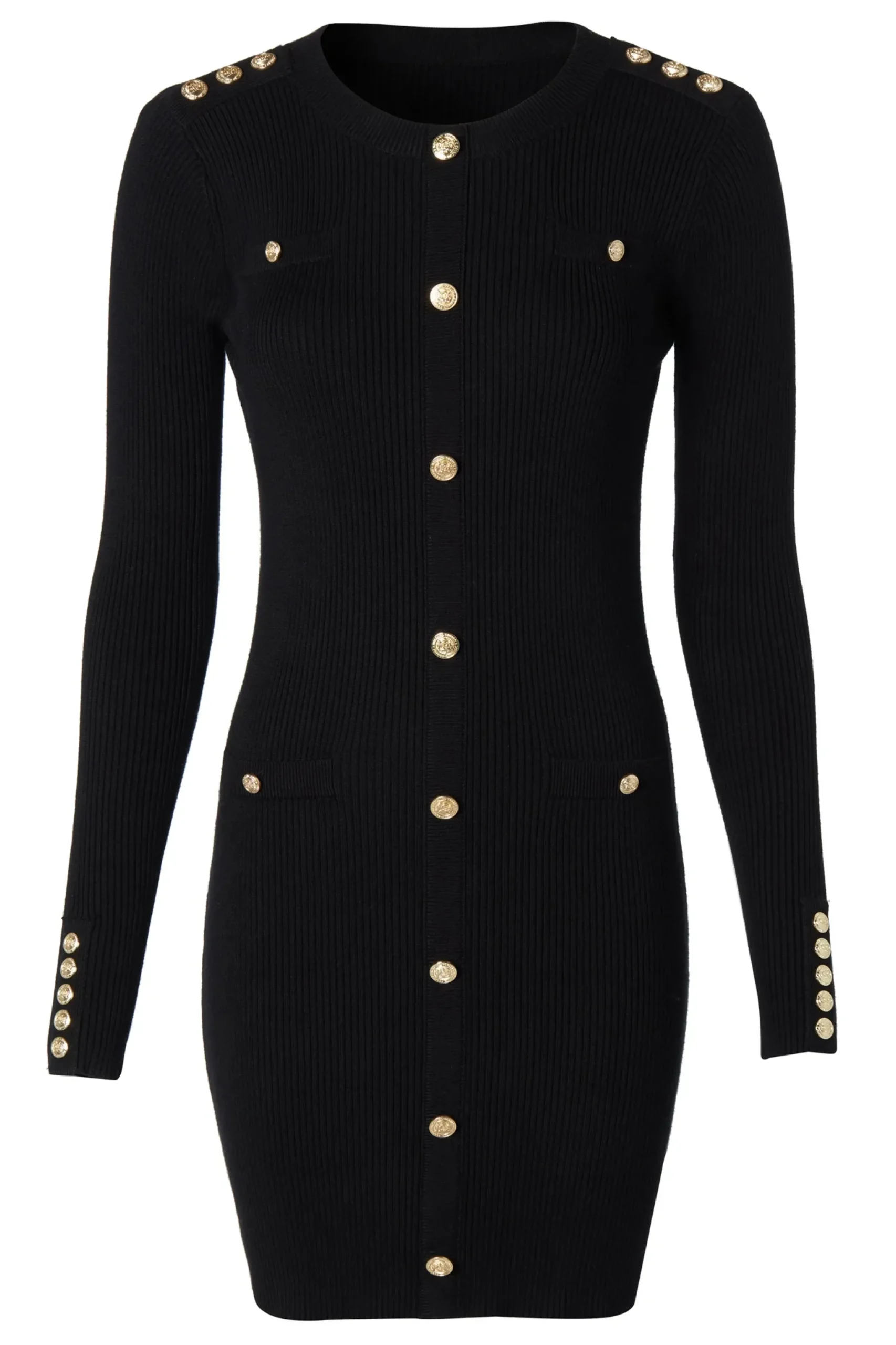 Holland Cooper Hepburn Mini Dress Black Outlet