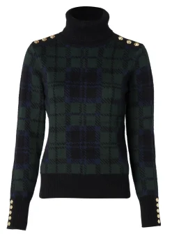 Holland Cooper Heritage Knit Jumper Blackwatch Hot