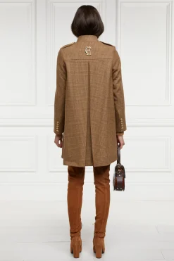 Holland Cooper Highbury Cape Coat Tawny Best