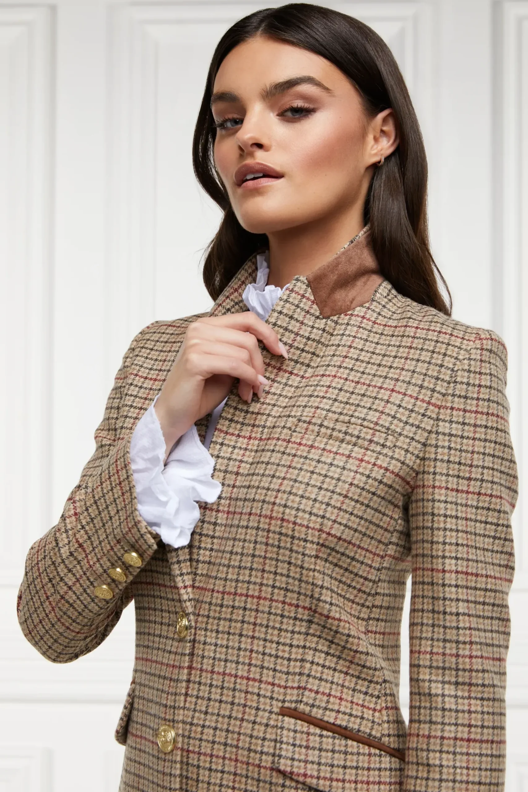 Holland Cooper Highgrove Coat Charlton Tweed Hot