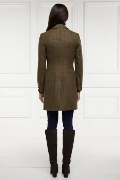 Holland Cooper Highgrove Coat Glen Green