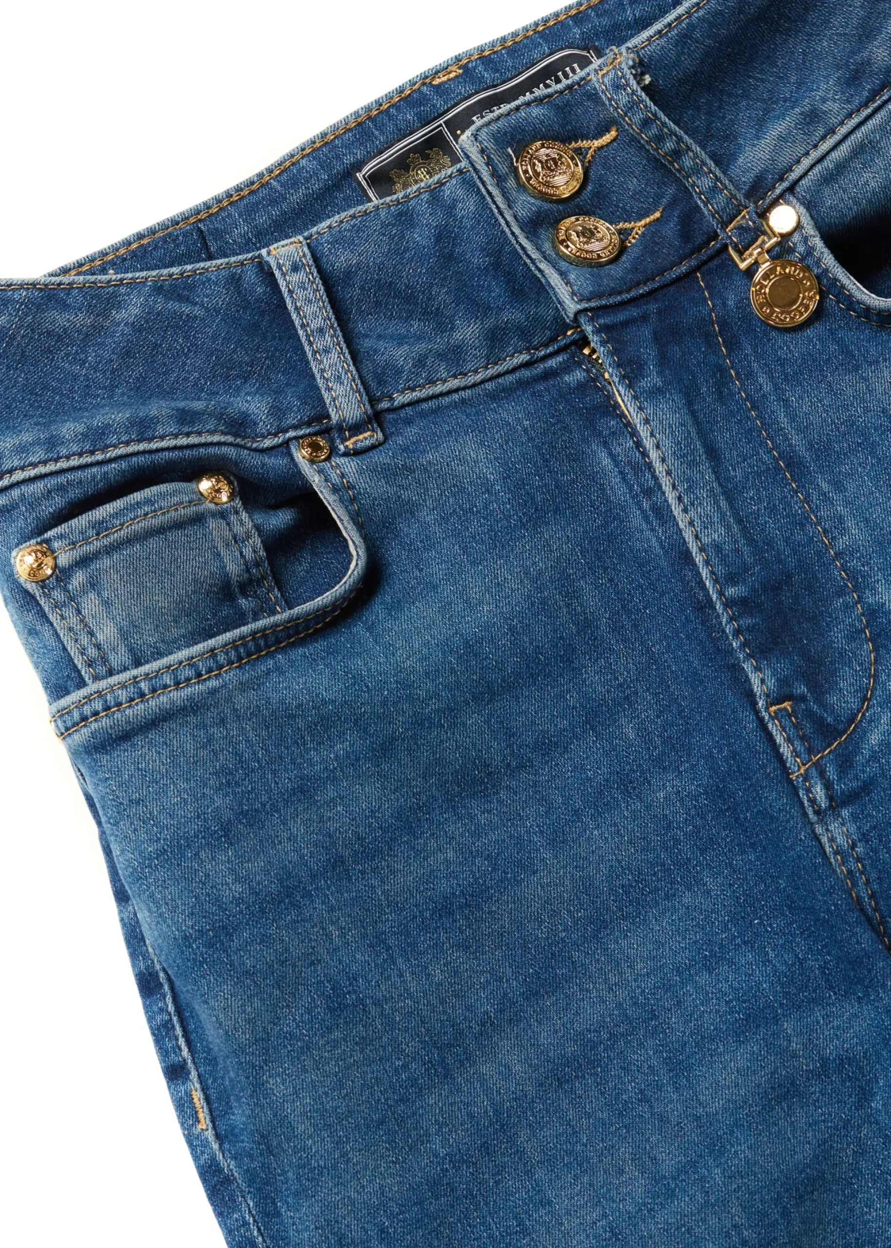 Holland Cooper High Rise Flared Jean Denim Sale