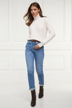 Holland Cooper High Rise Slim Jean Vintage Indigo Online
