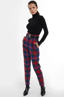 Holland Cooper High Waisted Peg Trouser Macpherson Online