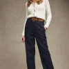 Holland Cooper High Waisted Straight Jean Hot